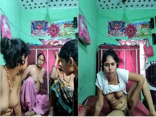 Desi Four Some Village Girls Cam Show