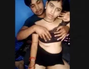 Horny Devar Pressing Sexy Boobs Of Lovely Bhabhi