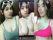 Desi Girl Shows Her Boobs