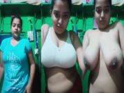 Super Sexy Busty Indian Girl Boobs Show